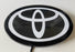 Toyota LED emblem radar badge light