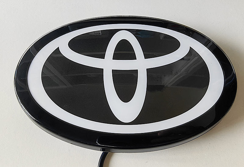 Toyota LED emblem radar badge light